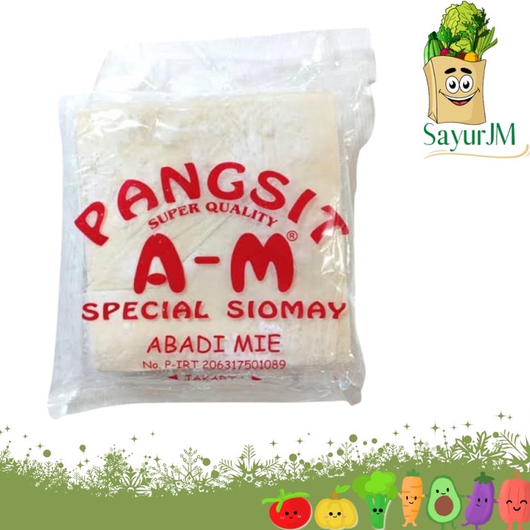 

BEST SELLER SayurJM Pangsit Am Kulit siomay goreng dan rebus tipis