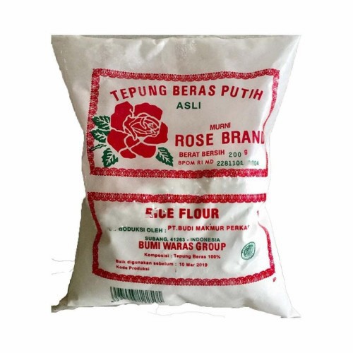 

Tepung Beras Putih - Tepung Kanji Rose Brand 500gram
