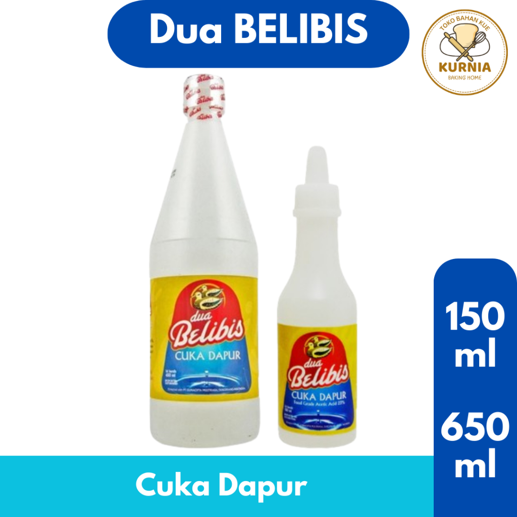 

Dua BELIBIS CUKA DAPUR KEMASAN BOTOL PRAKTIS