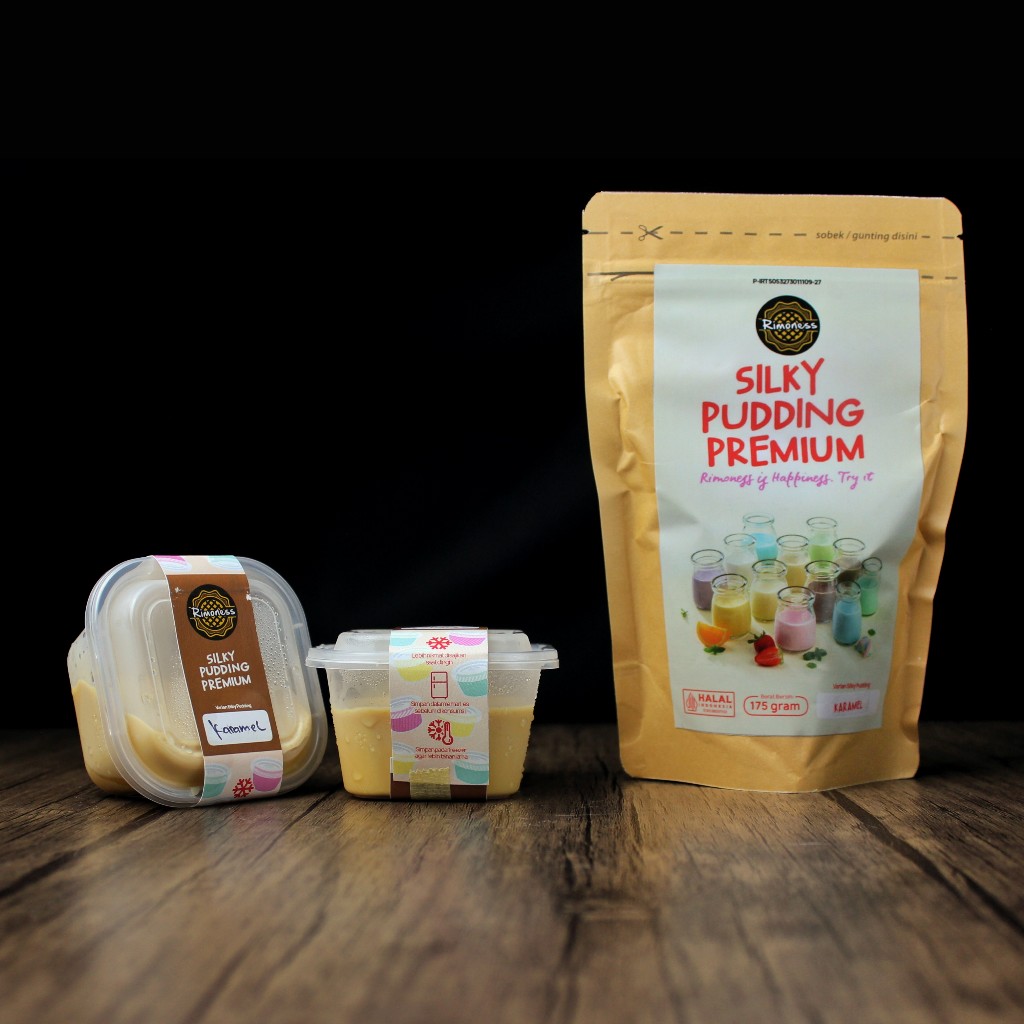 

Rimoness Premium Silky Pudding Instant rasa Keju