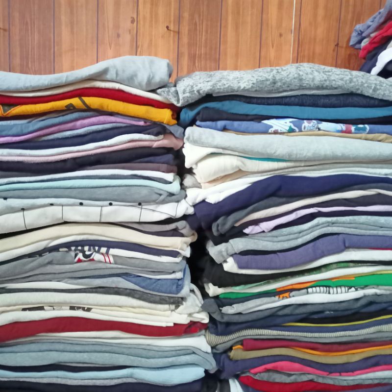 borongan kaos oblong 50 pcs