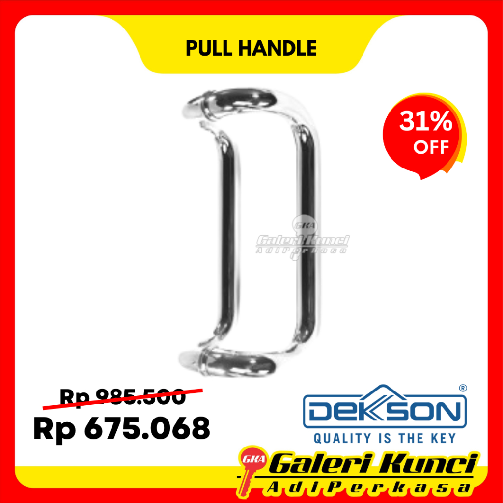 Pull Handle Dekkson Dekson DLX DL809 32-300 PSS Gagang Pintu Kaca