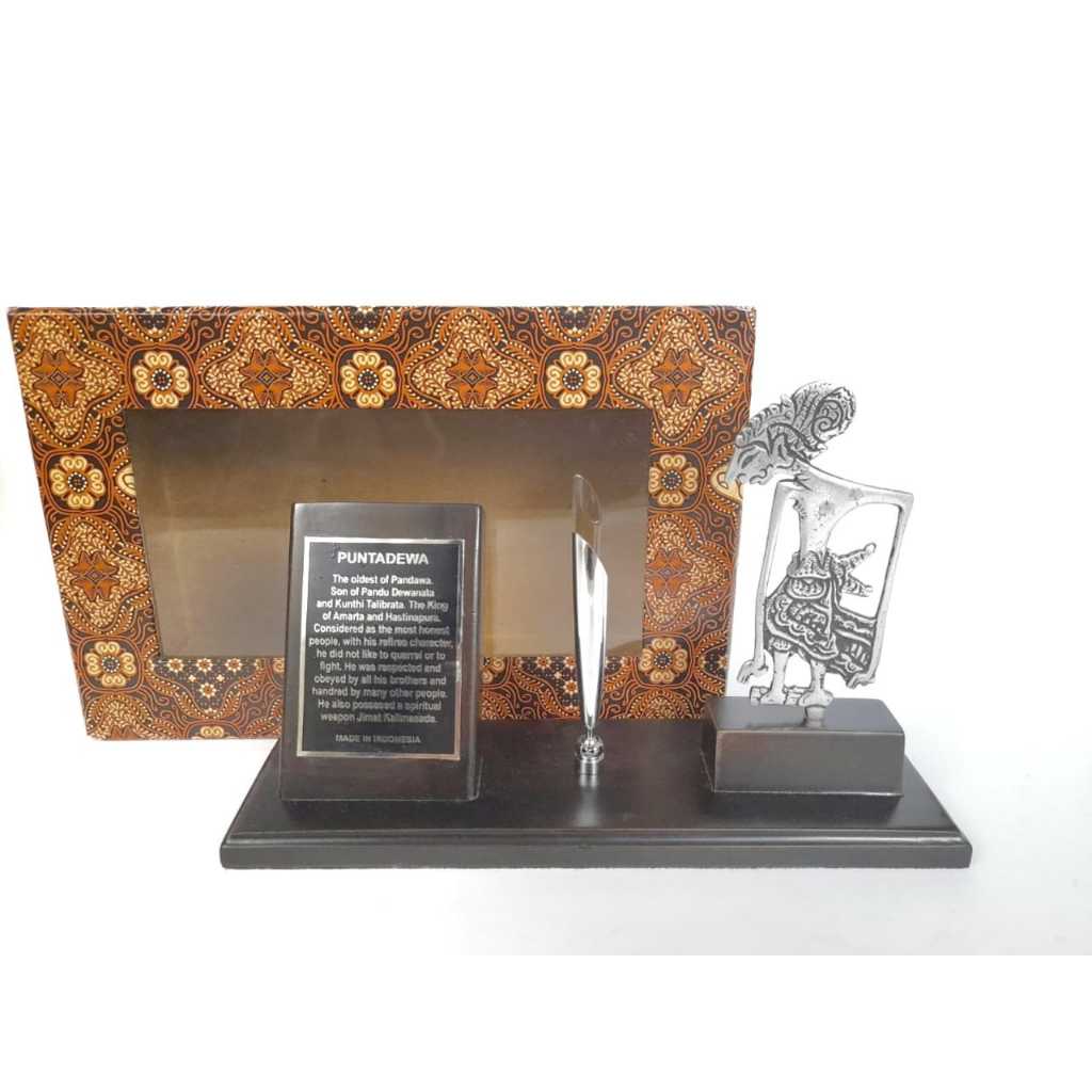 

Souvenir plakat Tempat Pulpen & Kartu Nama Wayang Puntadewa