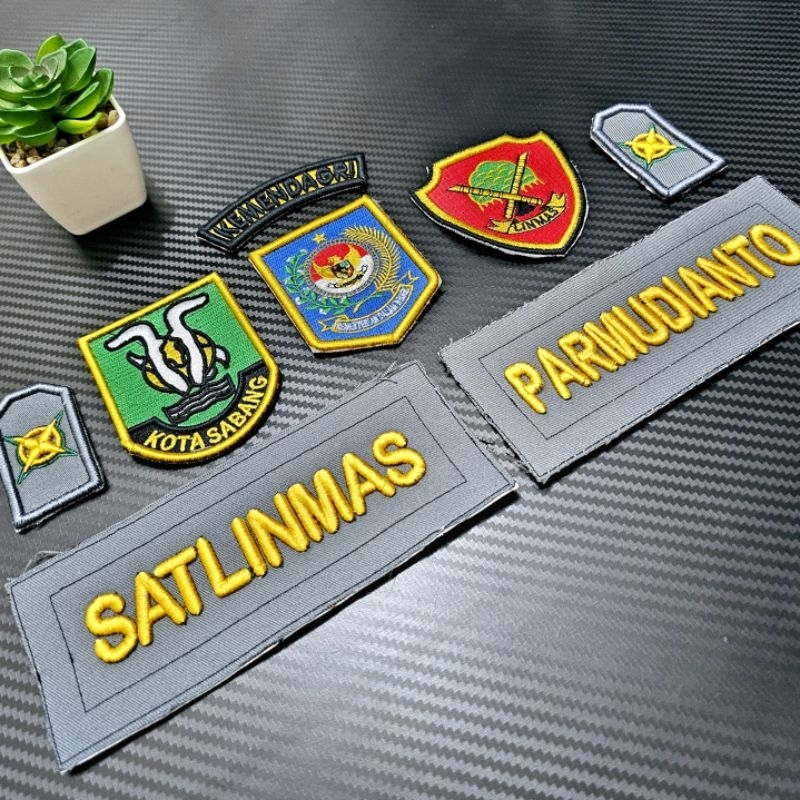 Bordir Kemendagri Terbaru / Bordir Kemendagri / Kemendagri / Kementerian Dalam Negeri / Satlinmas / 