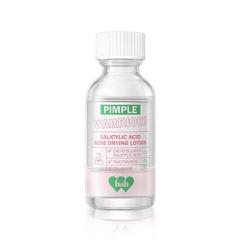 BNB barenbliss Pimple Warrior Salicylic Acid Acne Drying Lotion - Acne Spot Treatment Care 35gr Obat
