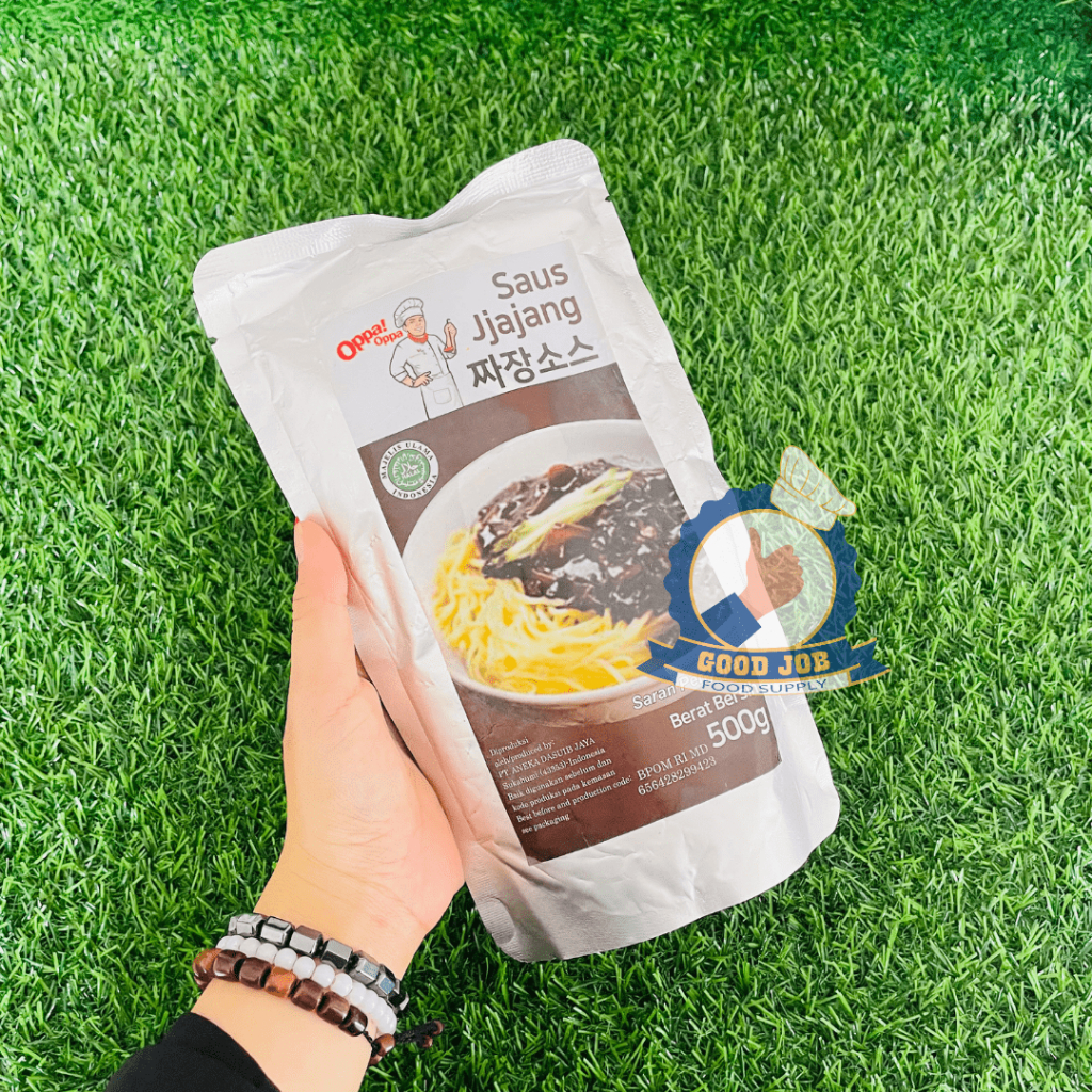 OPPA Saus Jjajang 500 g Halal |  Saus Jajangmyeon |  Pasta Kedelai Hitam