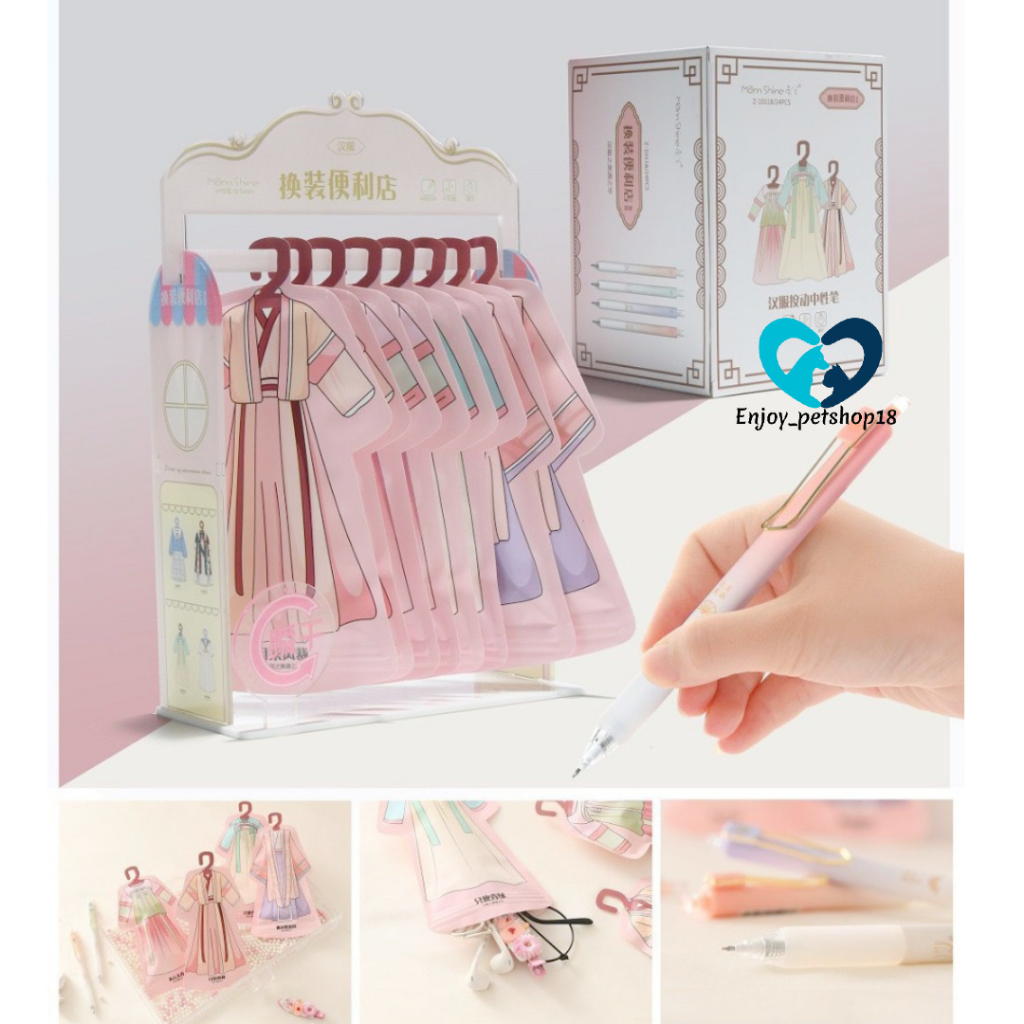 

Pulpen Gel 0,5 Kemasan Model Rak Display Baju