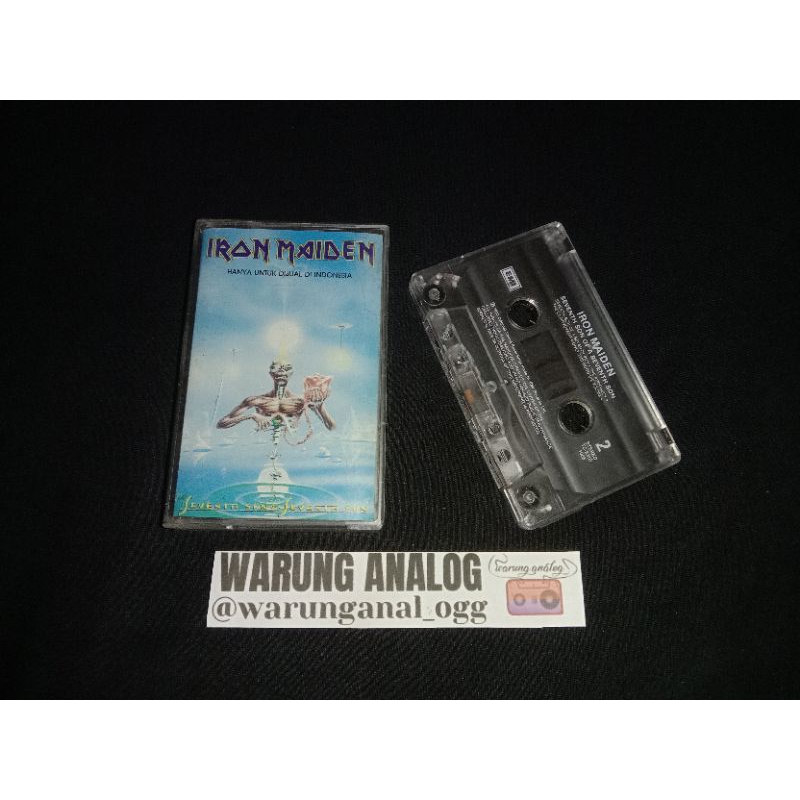 Kaset Pita Iron Maiden - seventh son of seventh son