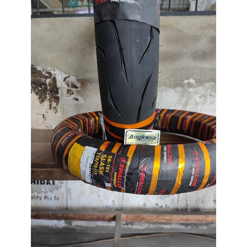 ban luar swallow racing soft compound slash 110/70 17