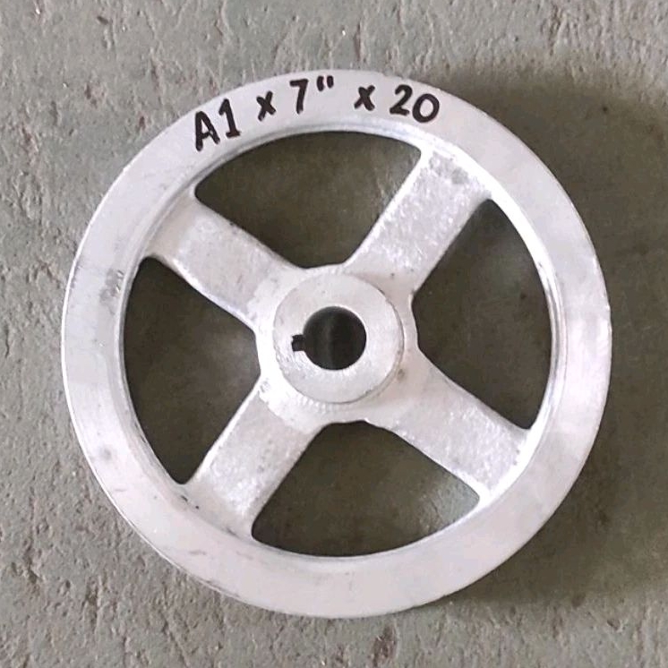 puli almunium A1 x 7 inch x 20mm poli almunium A1 x 7 inch x 20mm pullu almunium A1 x 7 inch x 20mm 