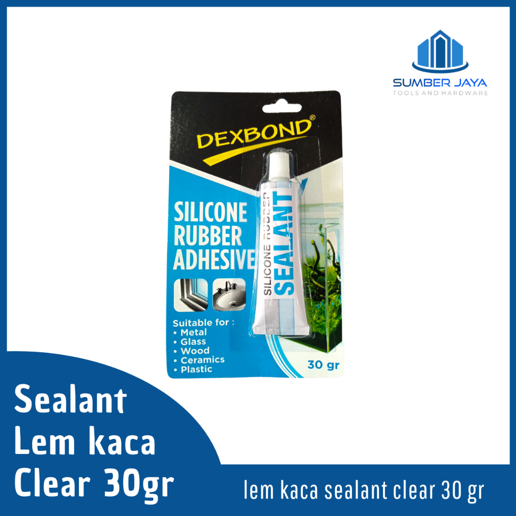 

Lem Kaca Tube Sealant 30 gr