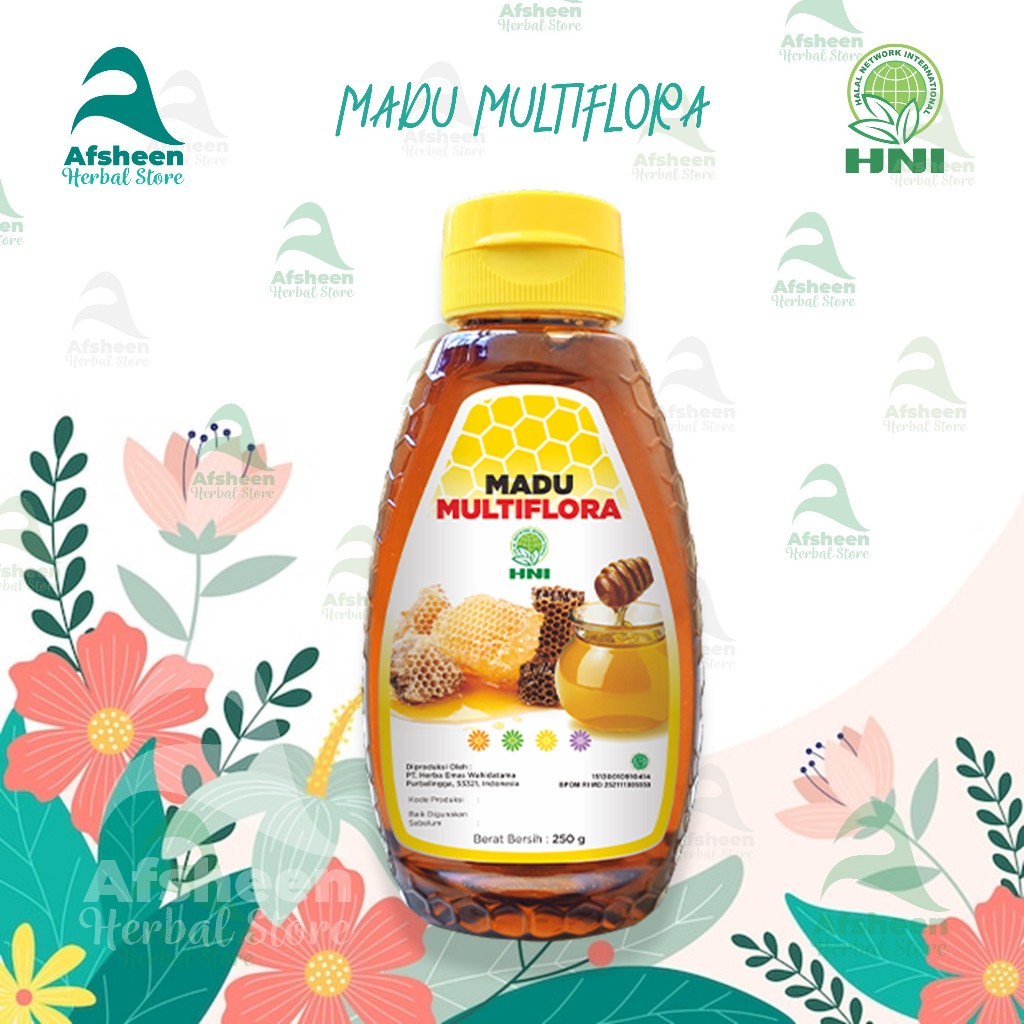 Madu Multiflora HNI-HPAI || Mengurangi Kolesterol dan Tekanan Darah