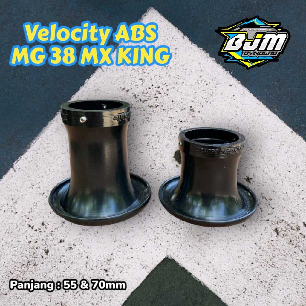 Velocity MX KING TB MG 38 ( Panjang Velocity 55 mm & 70 mm) Bahan ABS