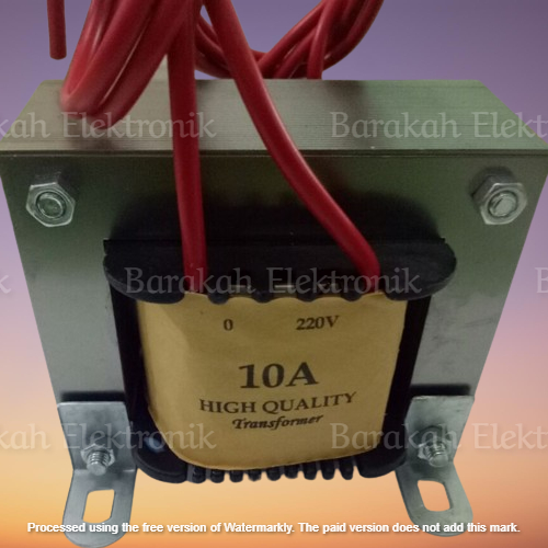 Trafo 10A 12V 13.5V ( 0 atau Ct ) Murni