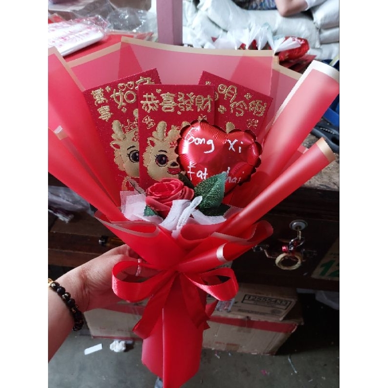 

BUKET ANGPAO 3SLOT / BUKET DUIT IMLEK / BUKET IMLEK