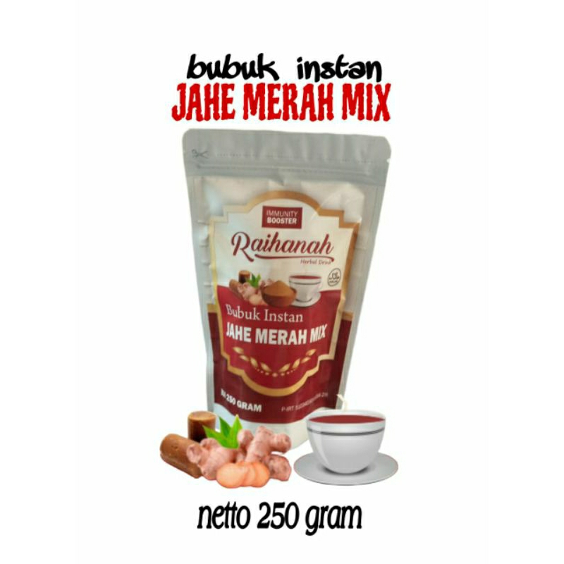 

JAHE MERAH MIX BUBUK