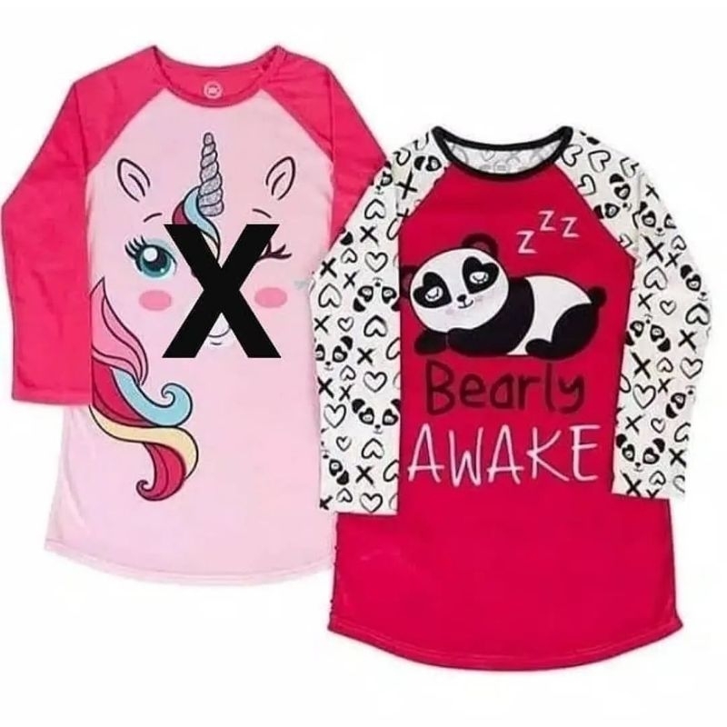 Wonder Nation Pajamas Gown | Wonder Nation Daster Anak Perempuan