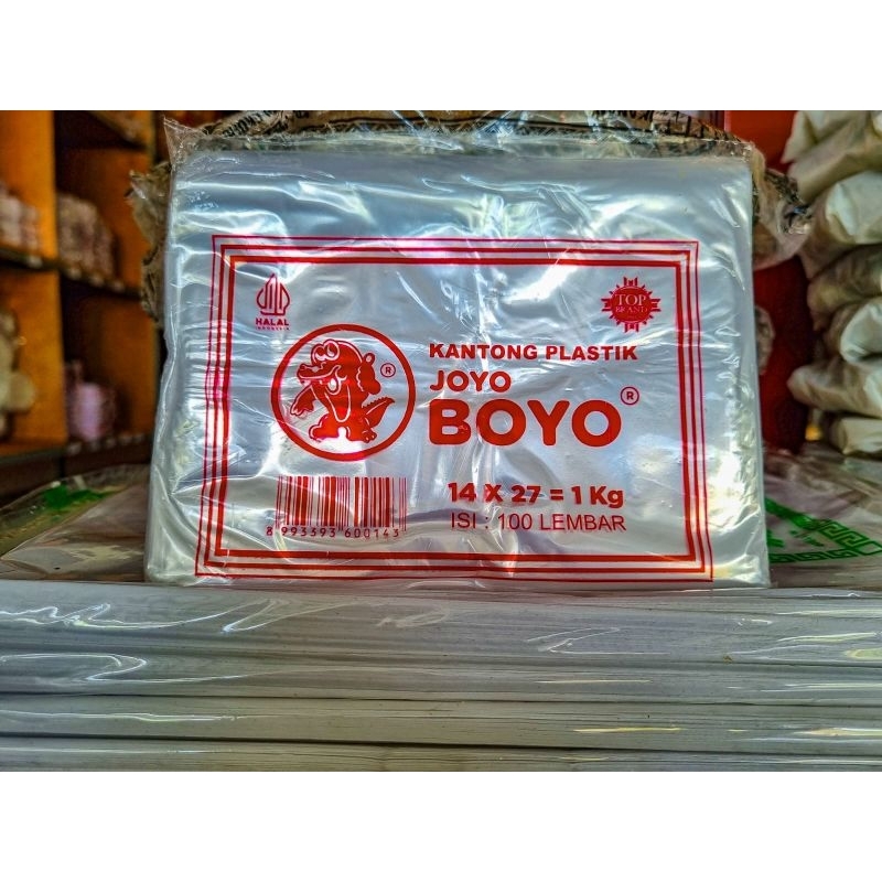 PLASTIK PP JOYO BOYO 1KG=14 x 27
