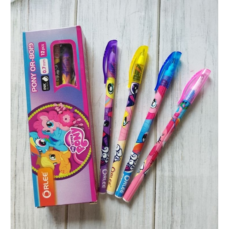 

(12PC) BULPOIN ULIR OR-8019 MY LITTLE PONY 0.7 TINTA HITAM