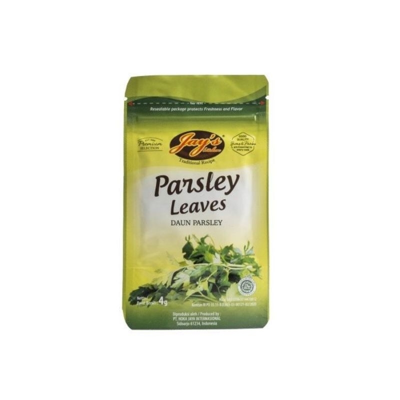 

Jay's Parsley Leaves Zipper Pouch 4gr