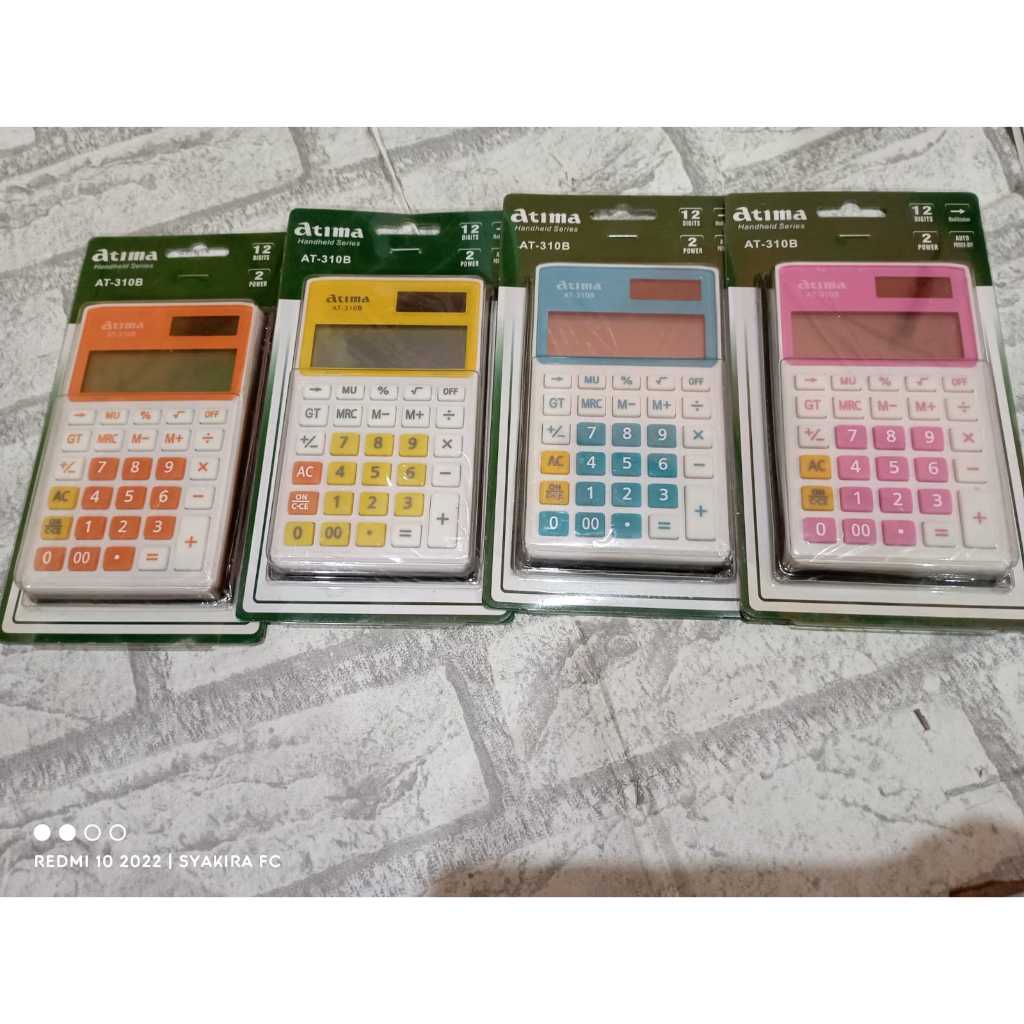 

KALKULATOR ATIMA//AT - 310 B//12 DIGITS//2 POWER