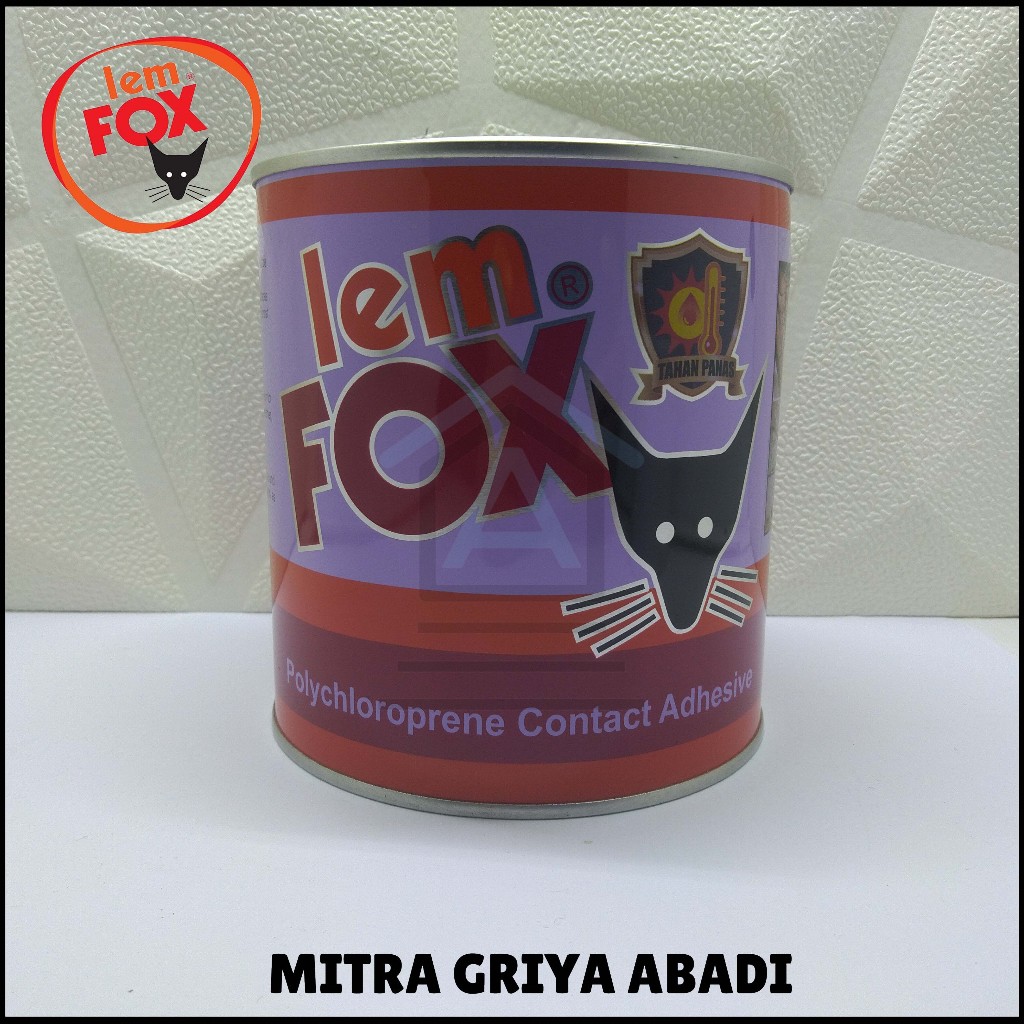Lem Fox Merah Kaleng 600 Gram