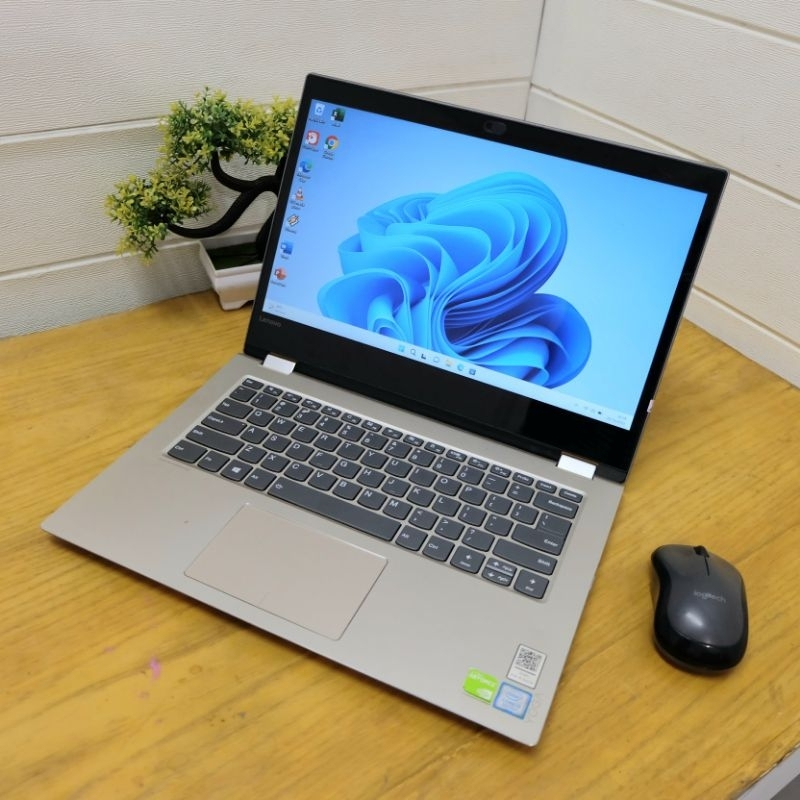 TOUCHSCREEN FLIP Lenovo YOGA 520-14IKB Core i5 gen 8 NVIDIA RAM 8 SSD - Laptop editing - Laptop Bagu