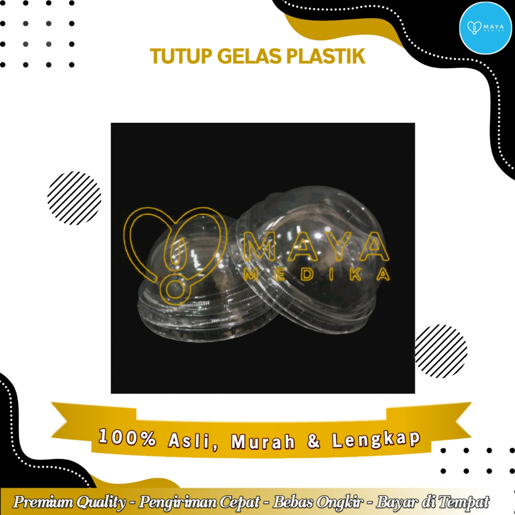 Tutup Gelas Plastik Lid Cup Gelas