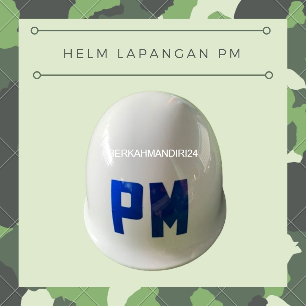 Nama Produk Helm PM TNI AD Lapangan Helm PDL Helm Security Helm Safety