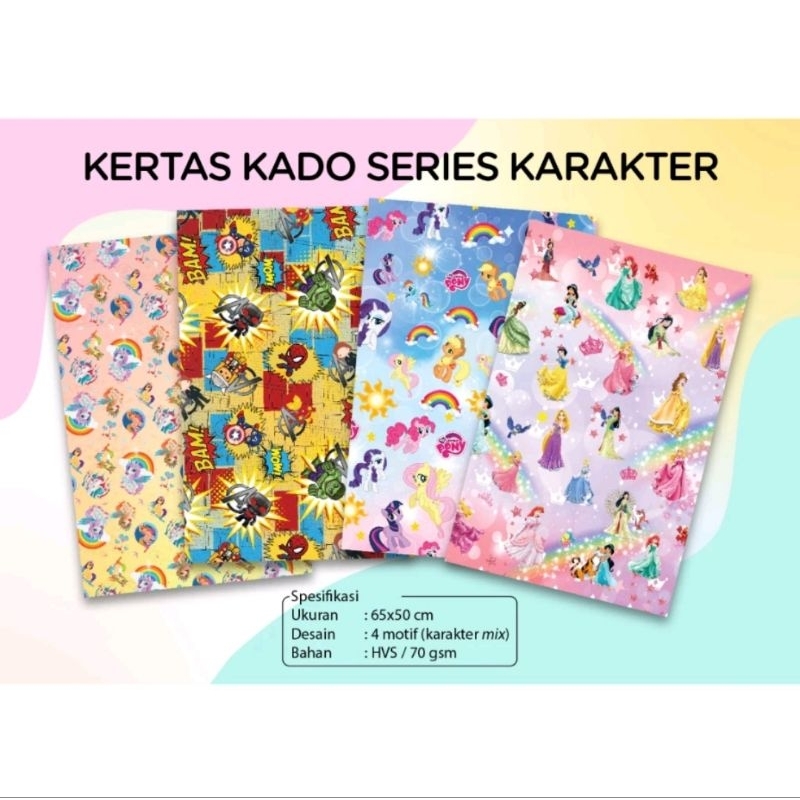 

Tambahan kertas kado
