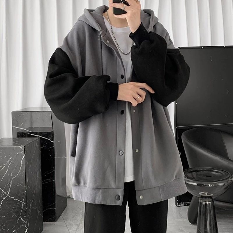 Hoodie ziper  BIGSIZE | Jaket Hoodie korea flecee premium pria wanita | Jaket Hoodie korea Kombinasi