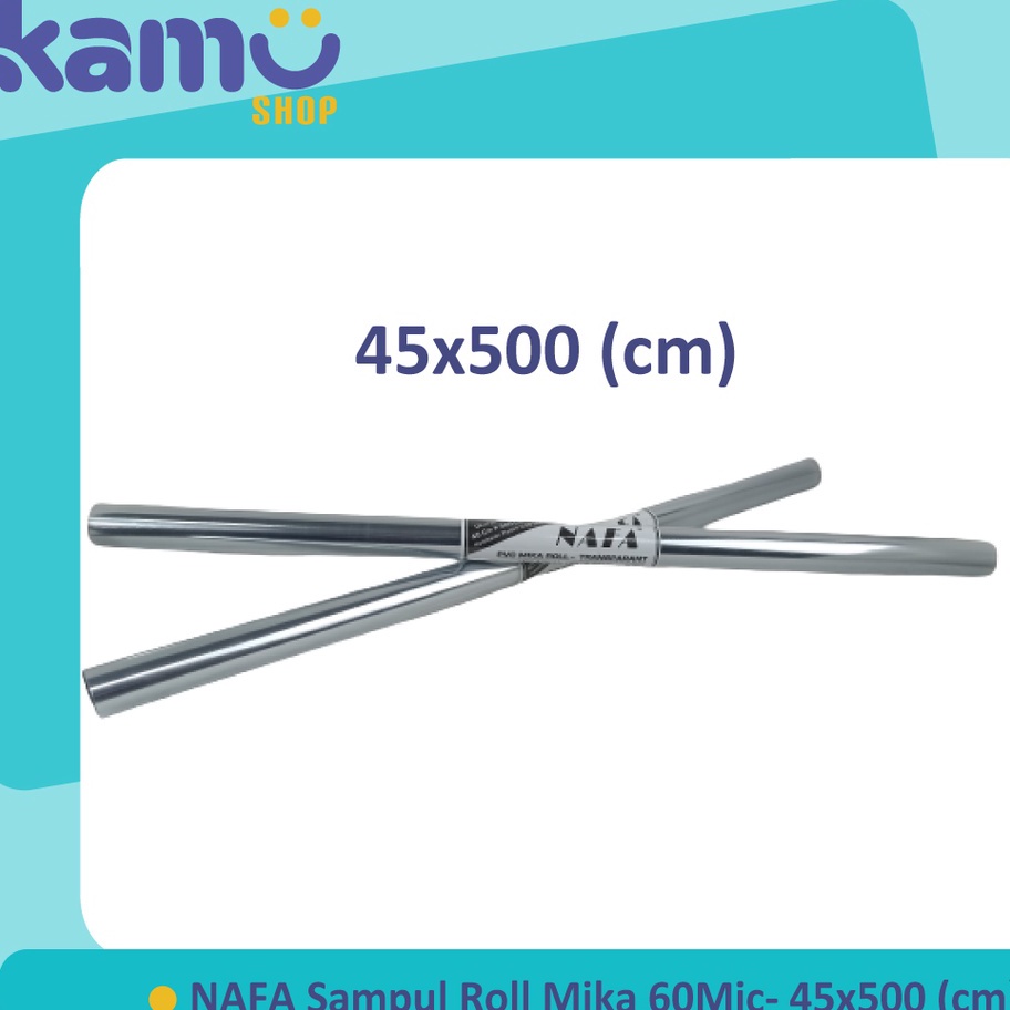 

Ready NAFA Sampul Buku Roll Mika 6 Mic 45x5 cm