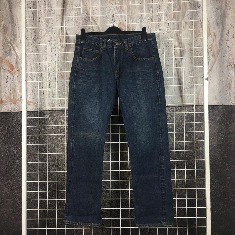 Celana Jeans Denim Selvedge Fashion Branded MC Reguler . SDA 03214 Second Bekas Preloved