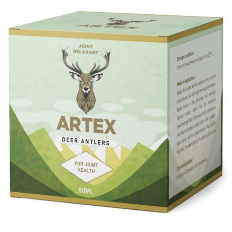 artex cream sendi nyeri tulang asli original
