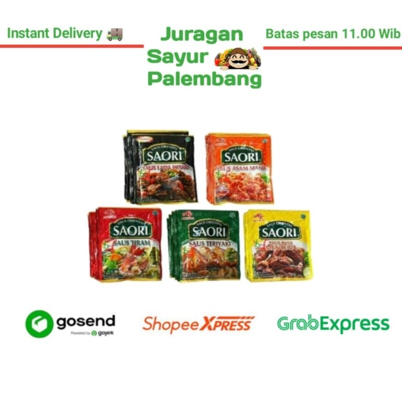 

Saori Sachet 23ML - Juragan Sayur Palembang