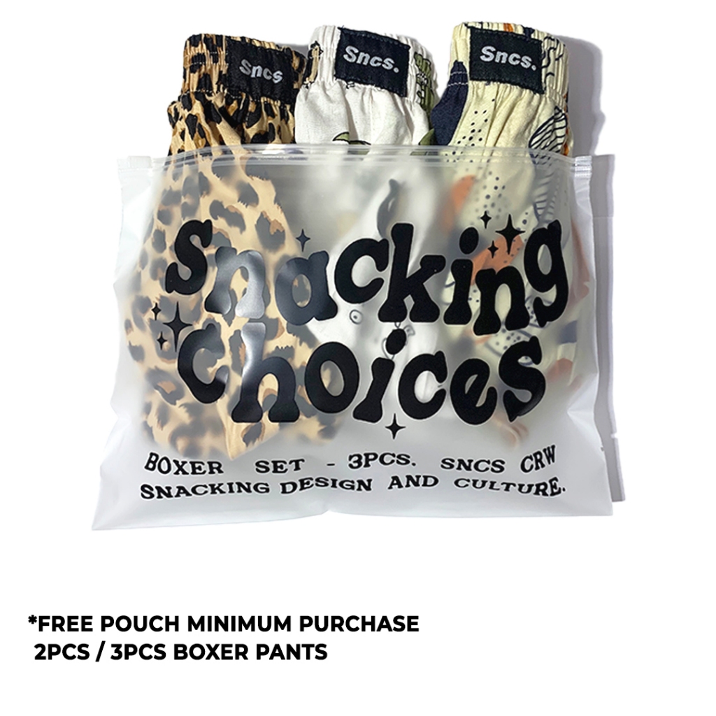 OFFICIAL Boxer Pants Groovy Snackingchoices Katun Rayon Unisex