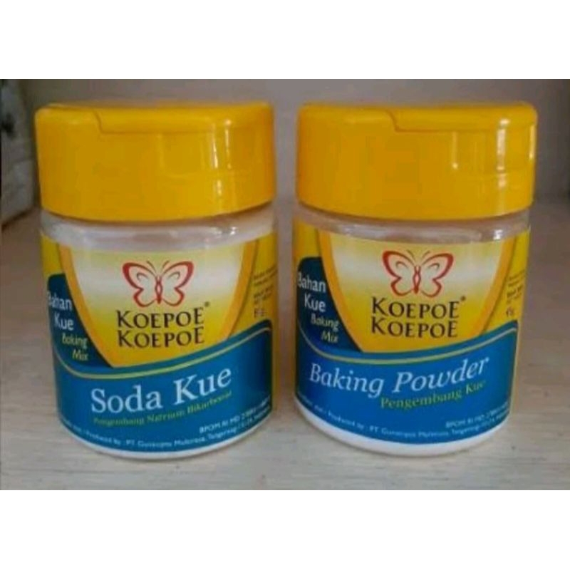 

baking powder dan soda kue