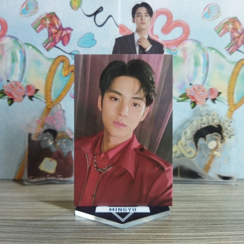 MINGYU ANORAK PC SEVENTEEN PHOTOCARD SVT