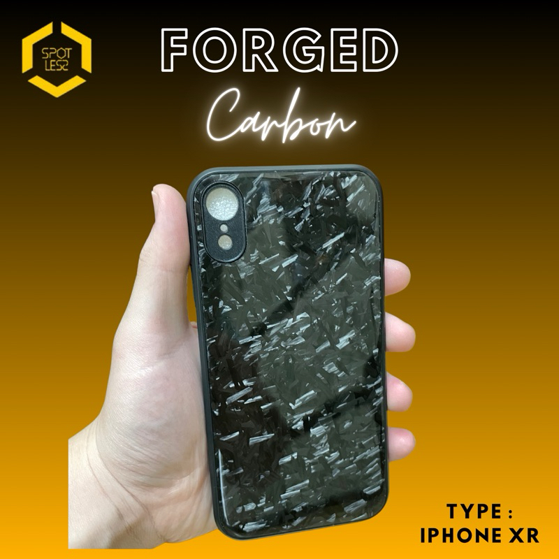 Case Iphone XR Forged Carbon Back