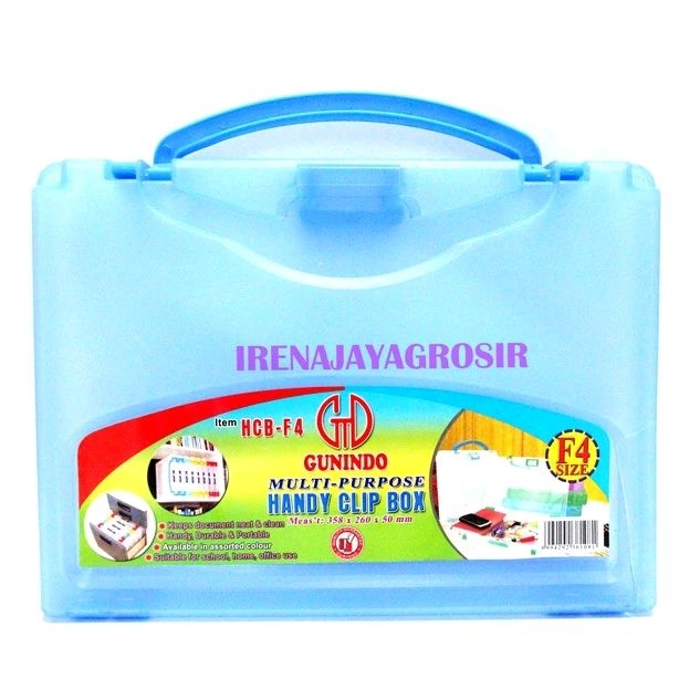 

GUNINDO HANDY CLIP BOX / HCB F4 / TEMPAT DOKUMEN