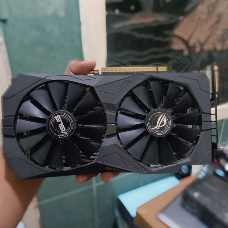 VGA ASUS ROG RX 570 4GB BUKAN GTX 1660 1650 1660 SUPER