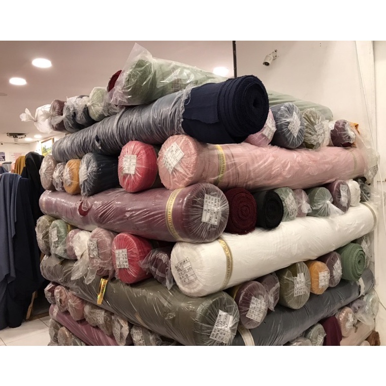 Wow bangetUgF KHUSUS PEMBELIAN ROLL Cey Airflow Crinkle Roll Termurah Katun Kringkel Polos Rollan