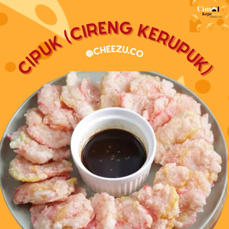 

CIPUK CRISPY (CIRENG KERUPUK) INCLUDE COCOLAN CHILI OIL DAN BUBUK ASIN SUPER ENAK