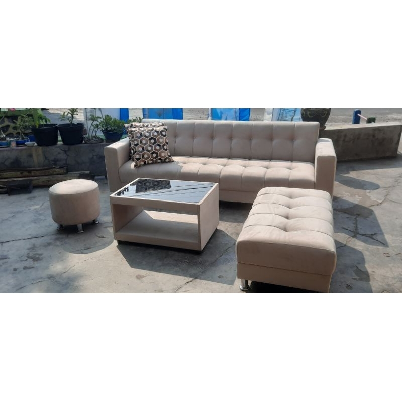 Sofa Minimalis/Selonjor kanan/kiri Jumbo/Sofa Custom