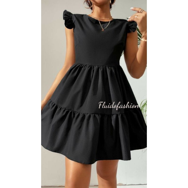DRESS ARCADIA//DRESS BIG SIZE//DRESS JUMBO WANITA//DRESS KOREAN STYLE//MINI DRESS