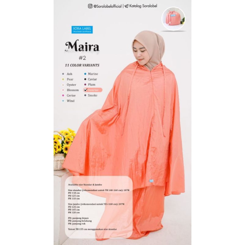 MAIRA Mukena Travelling