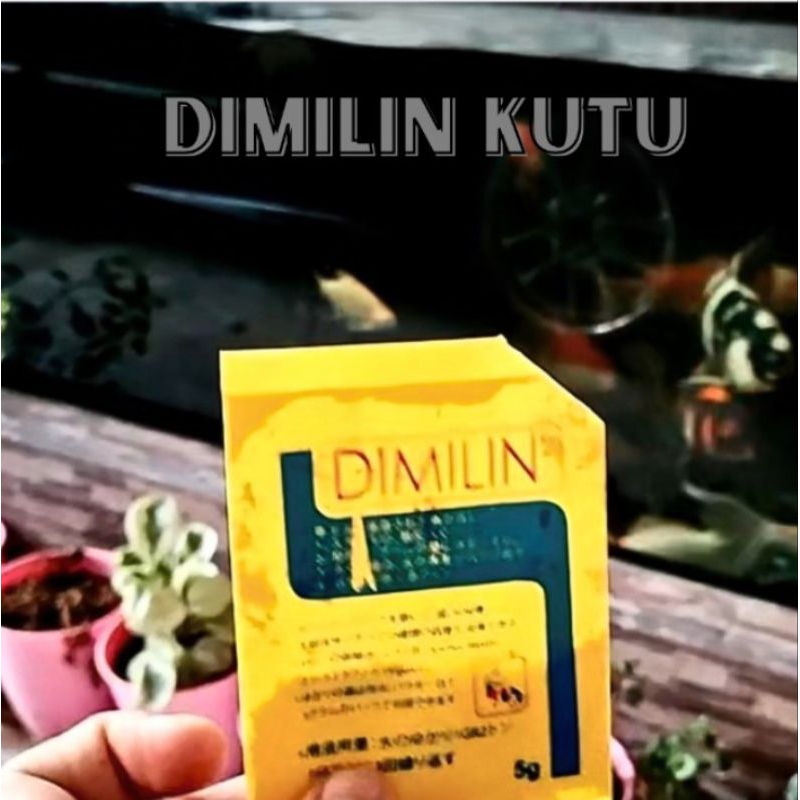 Obat Ikan Anti Kutu DIMILIN KUTU 5GR