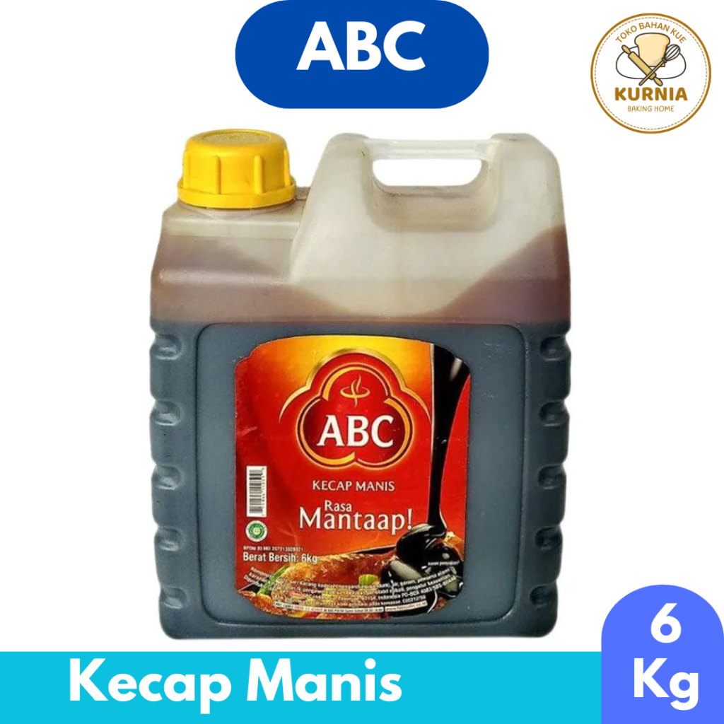 

ABC KECAP MANIS KEMASAN JERIGEN 6 KG