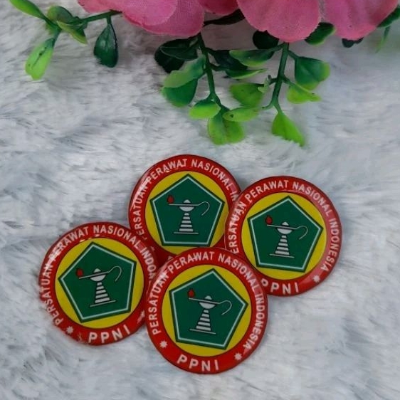 Pin PPNI / Pin Resin PPNI / Pin Resin Custom / Persatuan Perawat / Pin Resin Murah