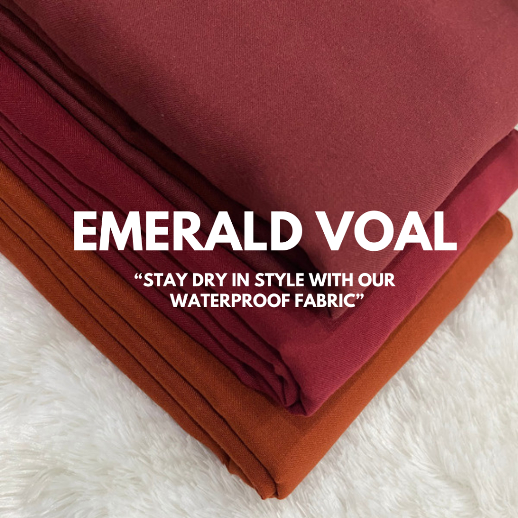 KAIN EMERALD WATERSPLASH WATERPROOF VOAL PREMIUM